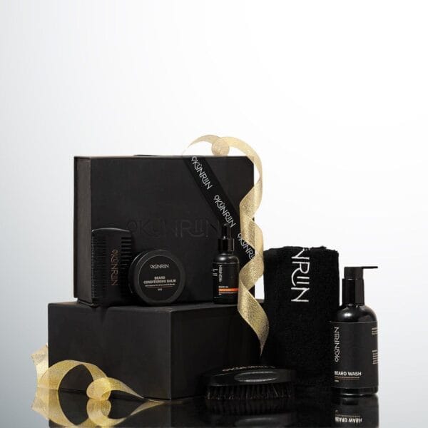 Beard Care Kit +a Beard Towel+ Gift Box