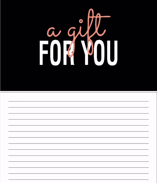 Gift Note