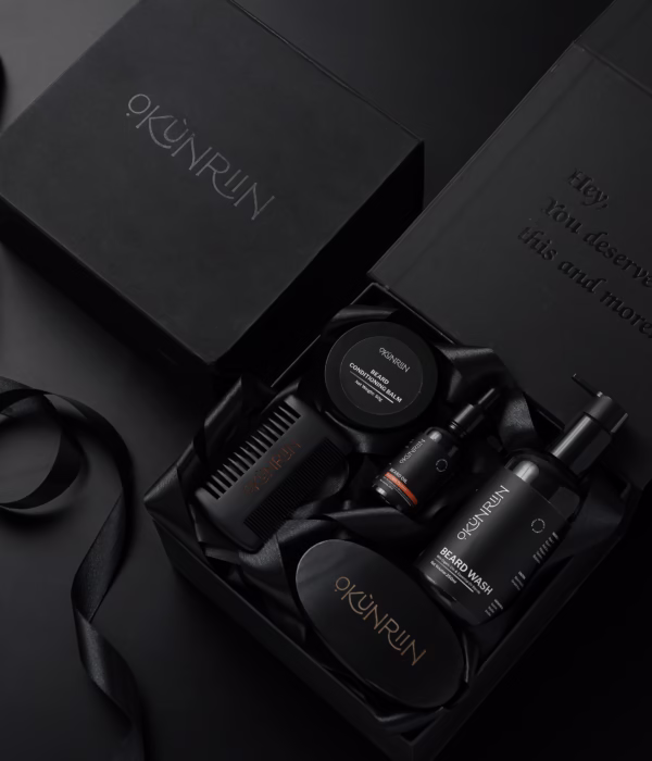 Well-Groomed Beard Care Kit in a Box + Beard softener